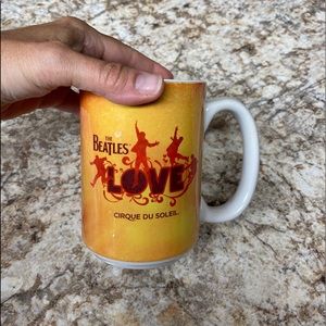 Beatles LOVE coffee mug